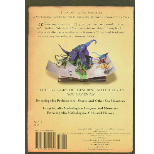 3D Encyclopedia Prehistorica Dinosaurs-Ignite Kids' Intellectual Enlightenment Journey!